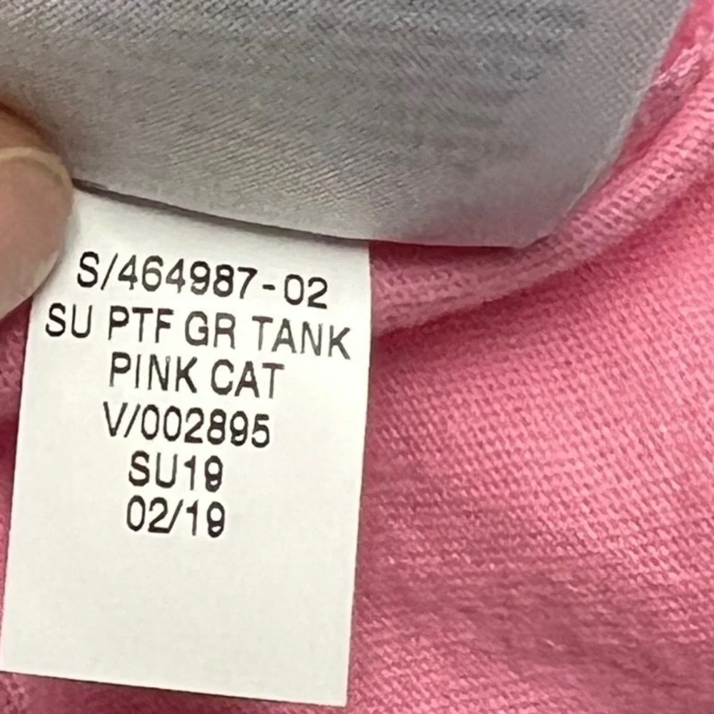 Gap Tank Top‎ 4 Year Pink Cat Pineapple Graphic Sleeveless Toddler Playful NEW